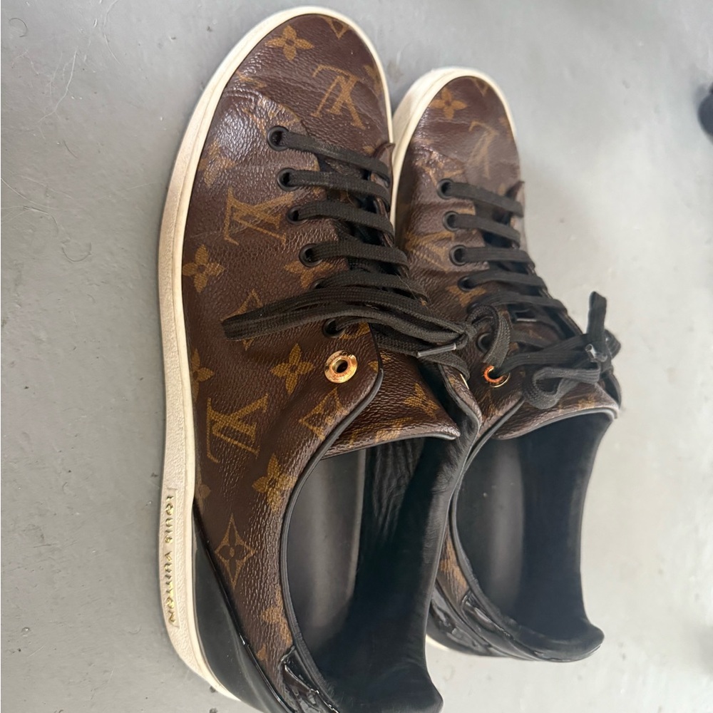 Louis Vuitton Brown Monogram Sneakers